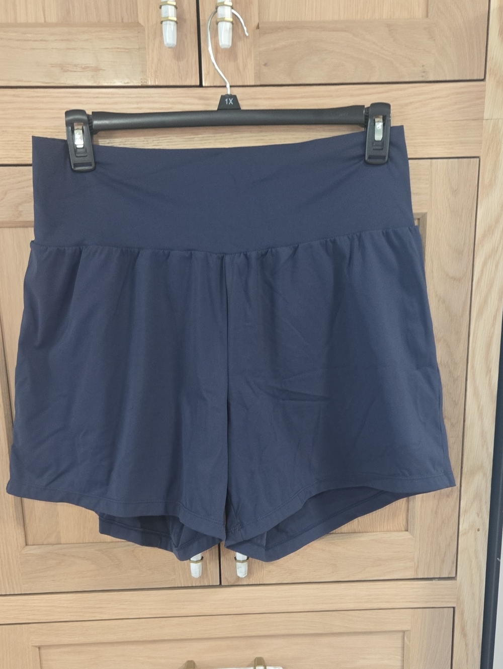 HALARA Navy Blue Athletic Shorts